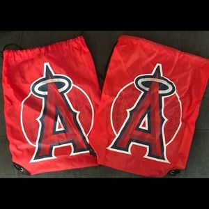 Pair of LA Angels Drawstring Bags ⚾️